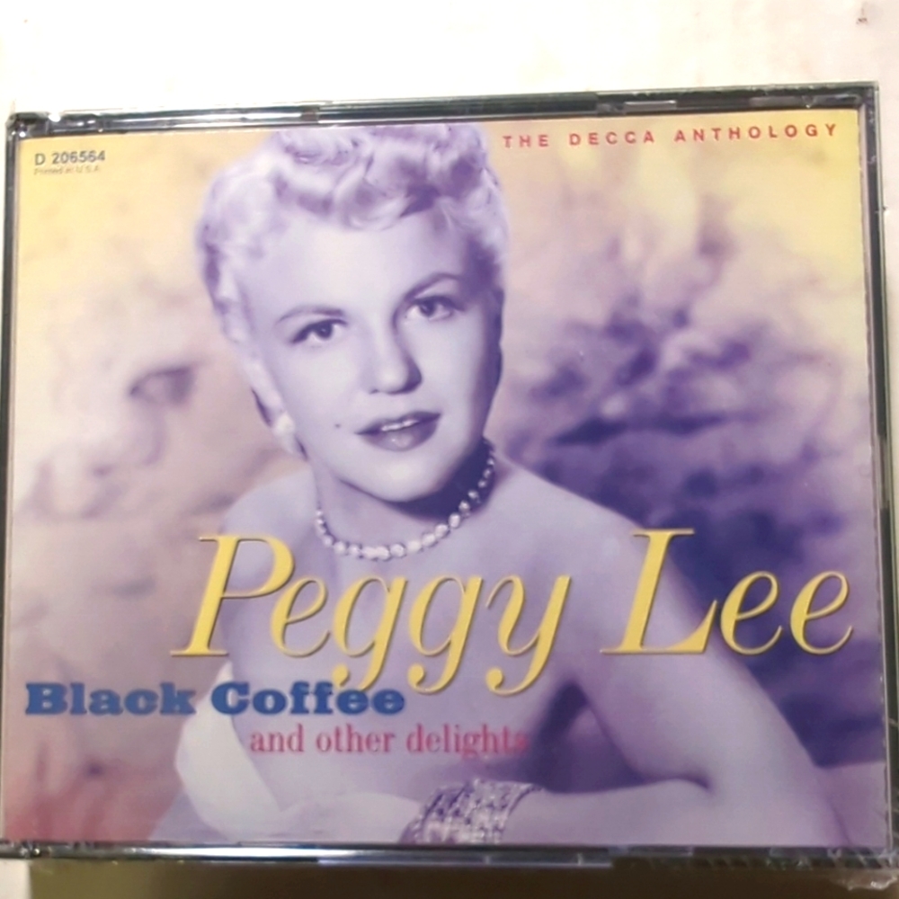 🆕PEGGY LEE-BLACK COFFEE & OTHER DELIGHTS-DECCA ANTHOLOGY-USA 2xCD 1994